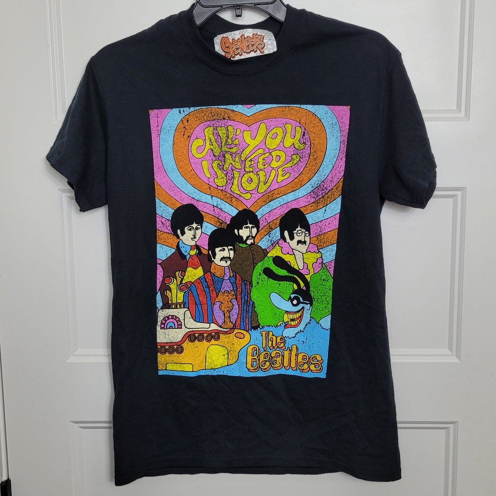 NWT Specers The Beatles All You Need Is Love Small T-Shirt
